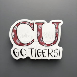 Campbellsville University ’CU’ Sticker
