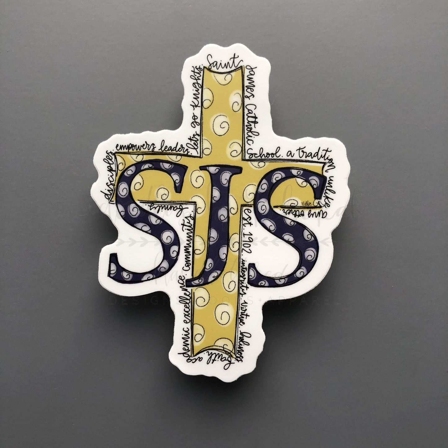 Saint James Catholic School Sticker - Sticker