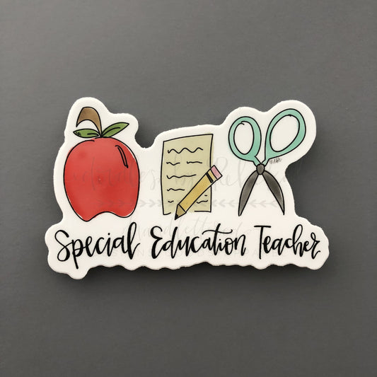 Special Education Teacher Sticker - Sticker