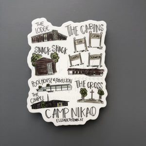 Camp Nikao Sticker - Sticker