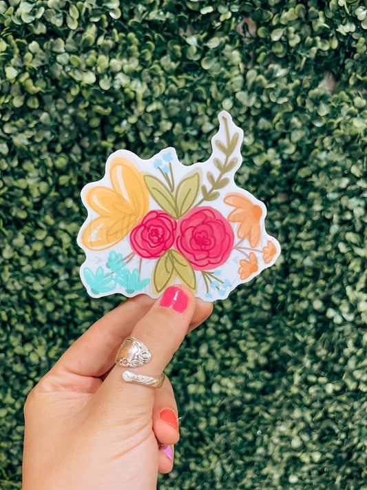 Spring Flowers Sticker - Sticker