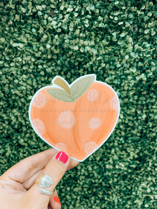 Peach Sticker - Sticker