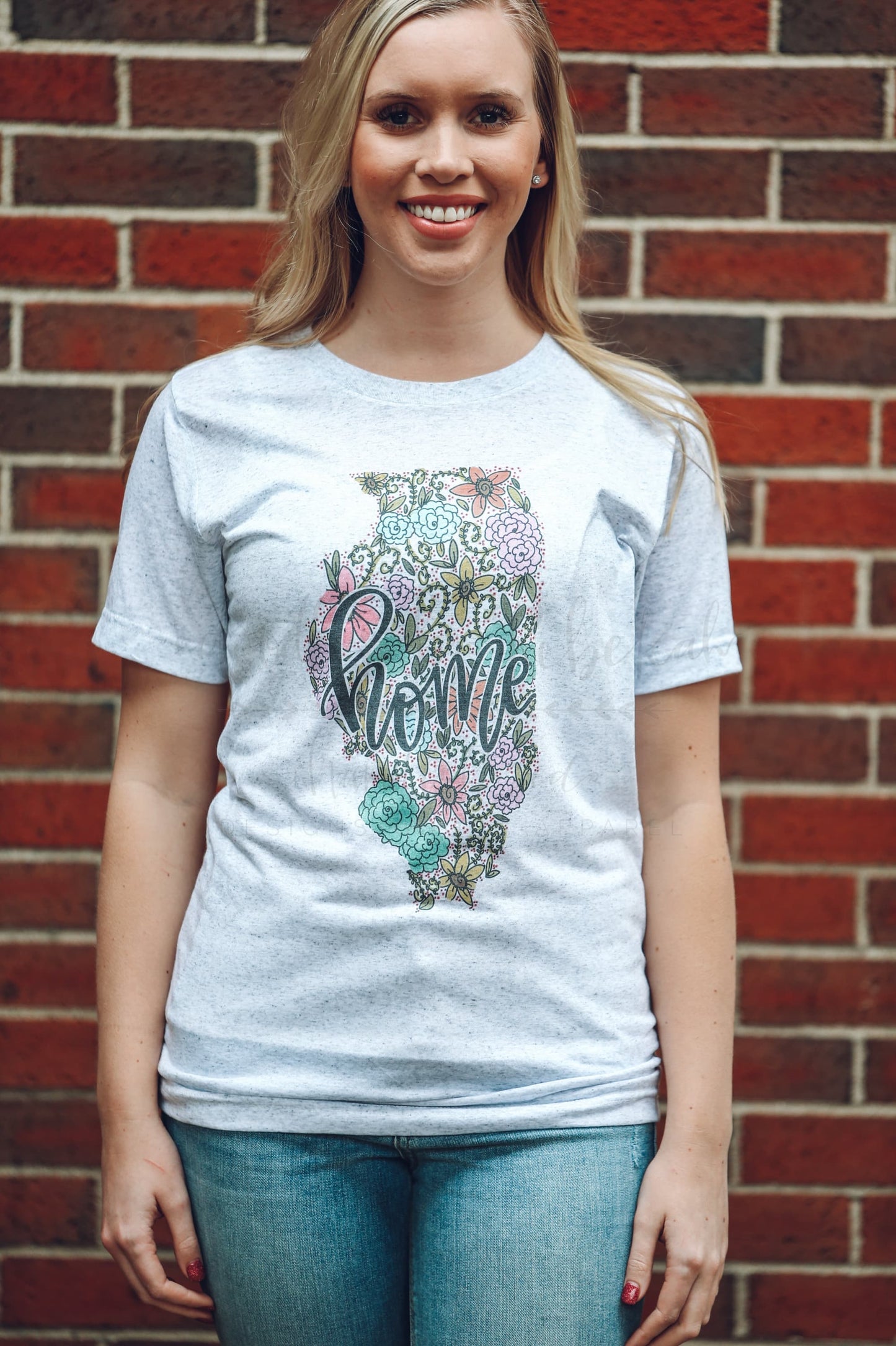 Illinois Floral - Tees