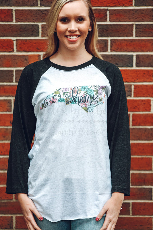 North Carolina Floral - Tees