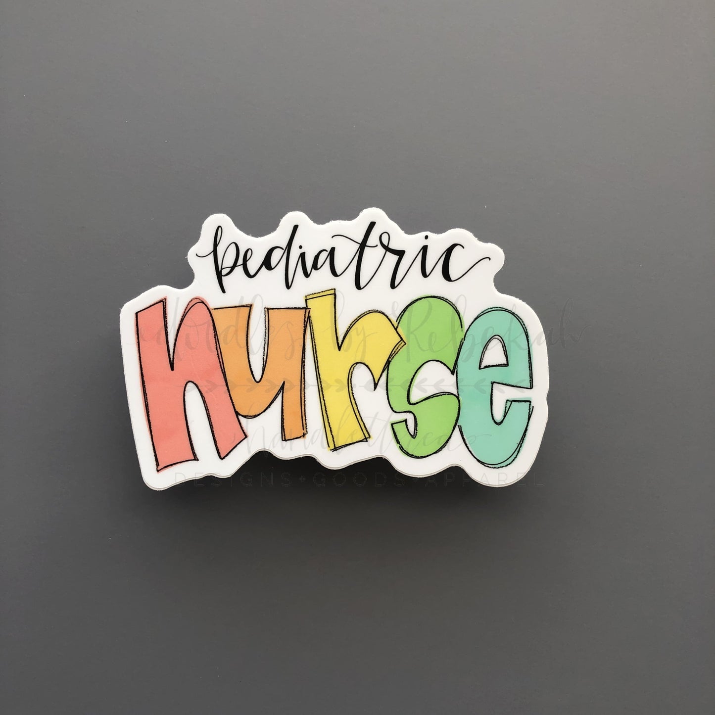 Pediatric Nurse Sticker - Sticker