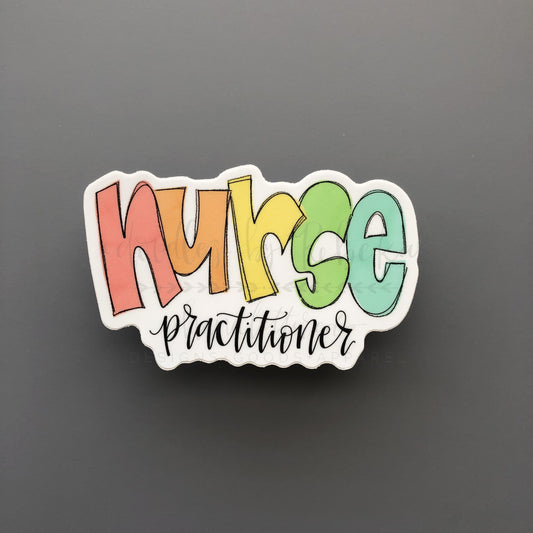 Nurse Practitioner Sticker - Sticker