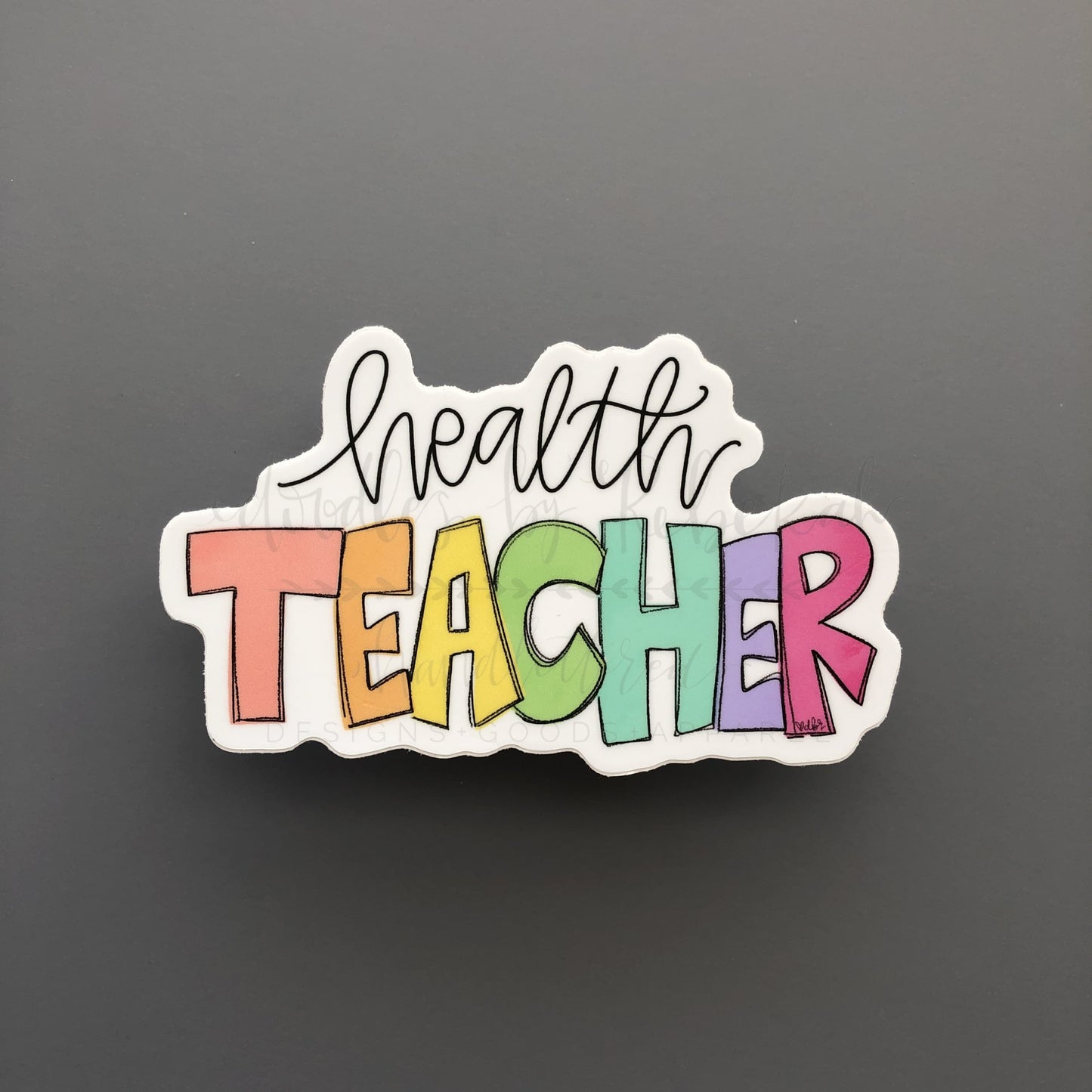 Health Teacher Sticker - Sticker