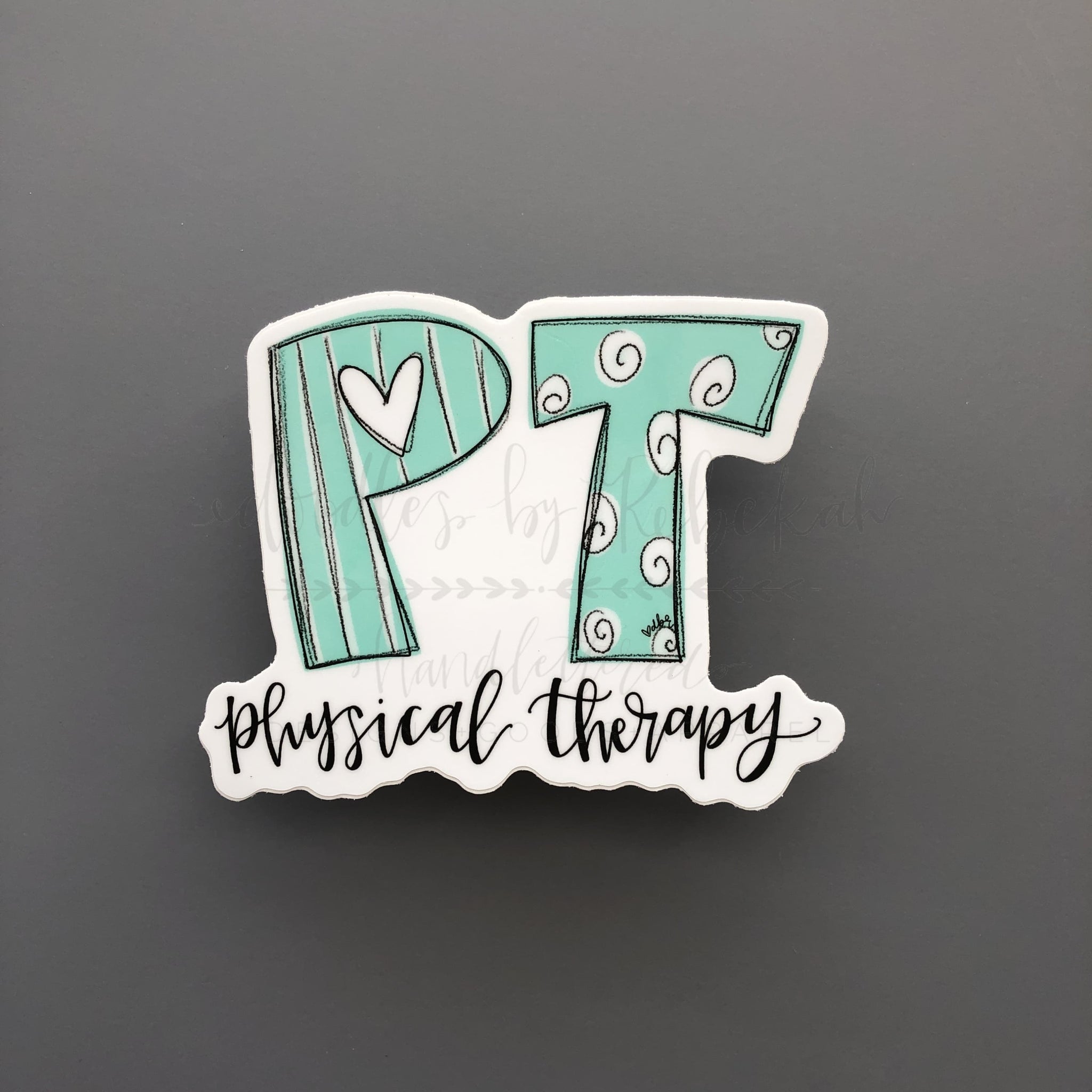 PT - Physical Therapy Sticker