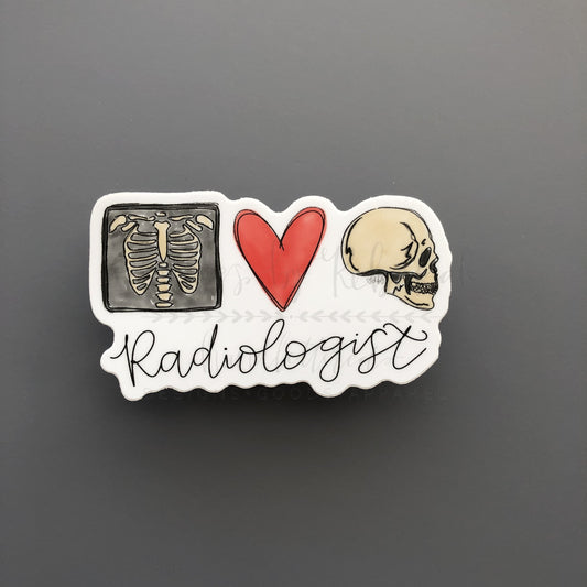 Radiologist Sticker - Sticker