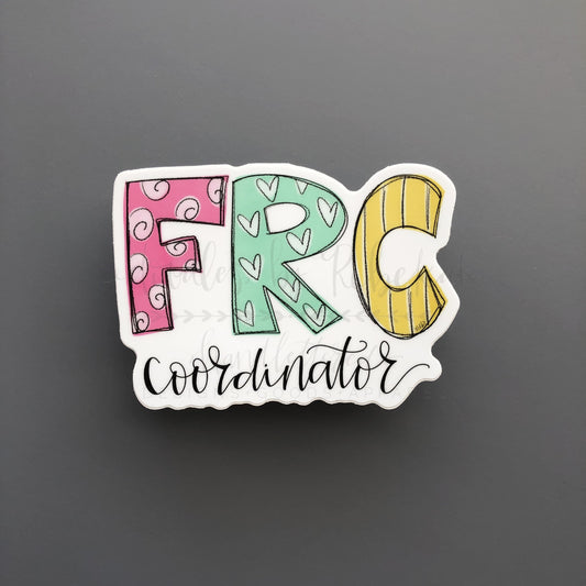 FRC Coordinator Sticker - Sticker