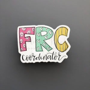 FRC Coordinator Sticker - Sticker