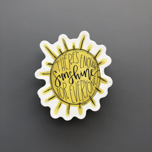 Sunshine for Everyone Sticker - Sticker