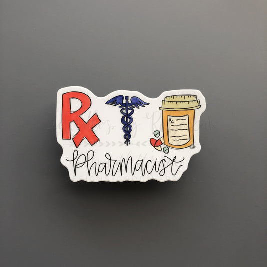 Pharmacist Sticker - Sticker