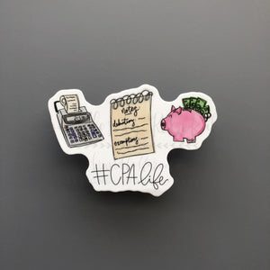 #CPALife Sticker