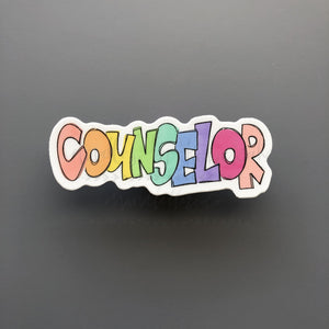 Counselor Sticker