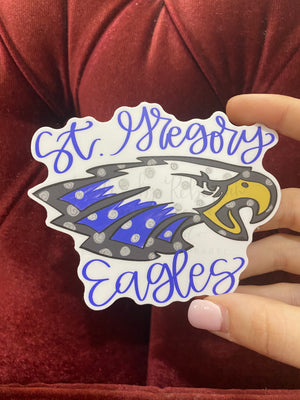 St. Gregory Eagles Sticker - Sticker