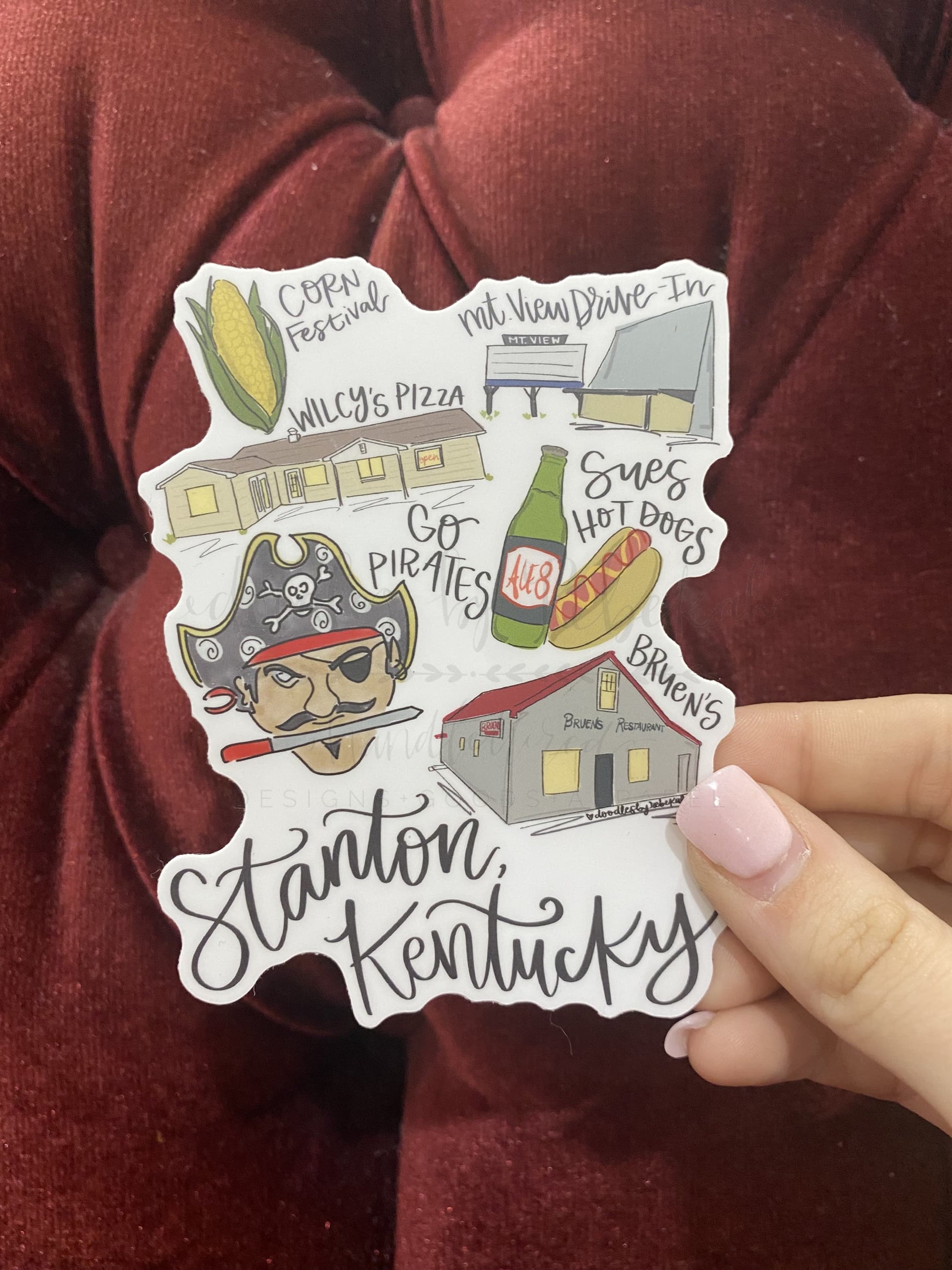 Stanton KY Sticker - Sticker