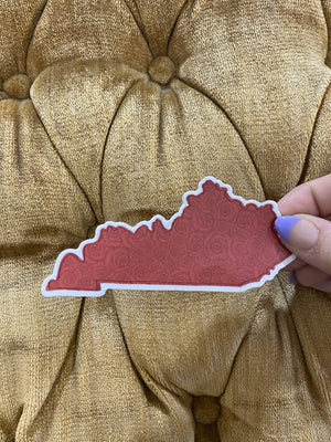 Kentucky Roses Sticker - Sticker