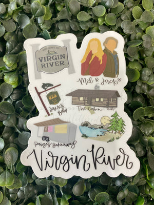 Virgin River Sticker
