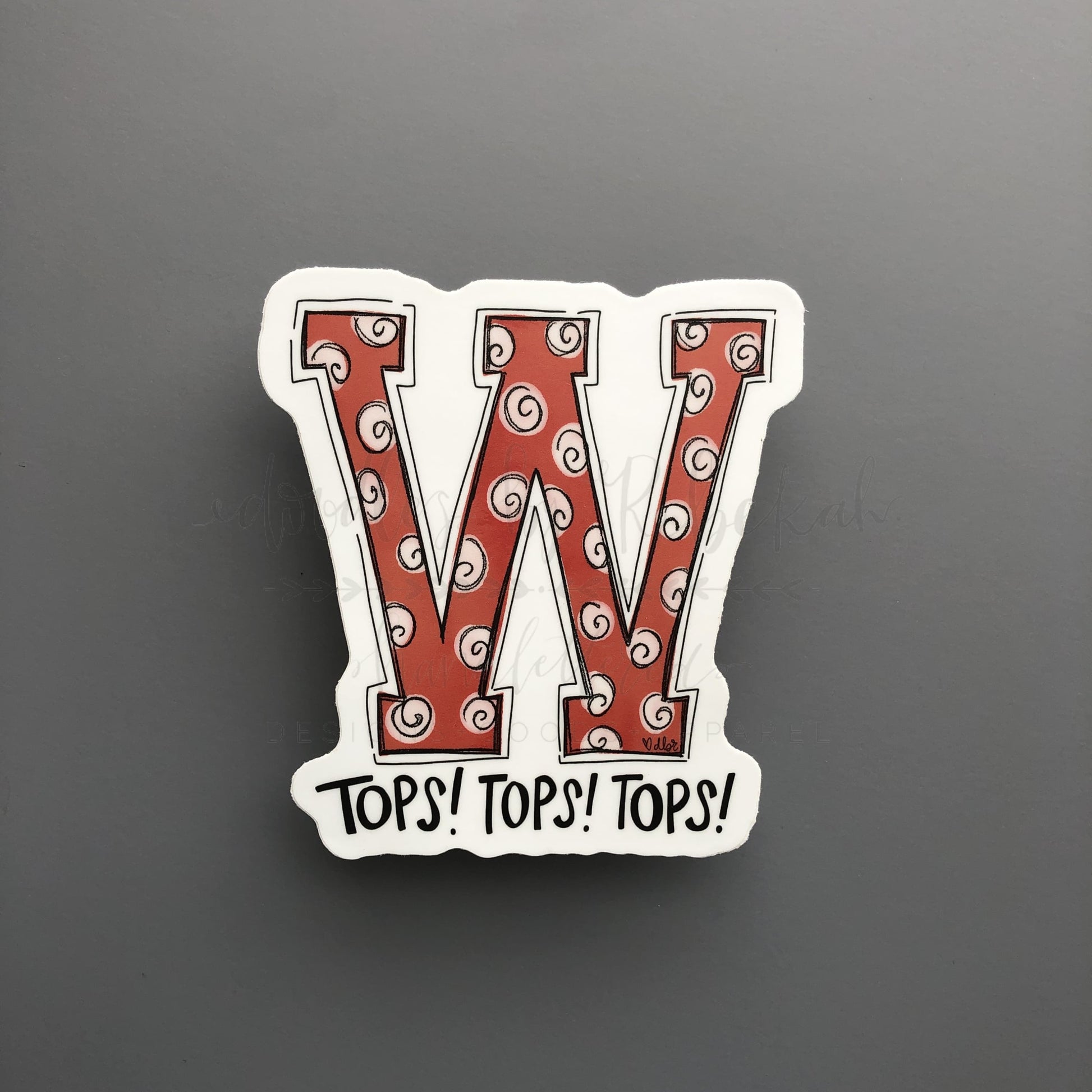 Western ’W’ Sticker - Sticker