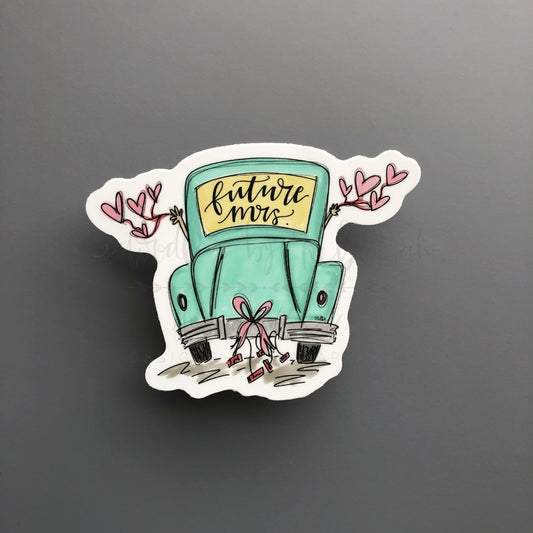 Future Mrs. Car Sticker - Sticker