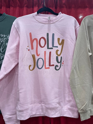 Holly Jolly Sweatshirt - Tees
