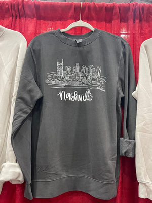 Nashville Skyline Sweatshirt - Tees
