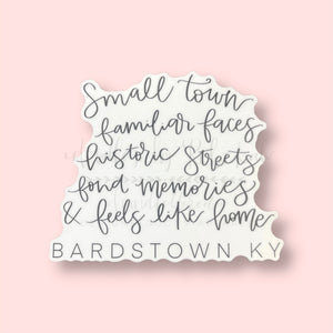 Feels Like Home (Bardstown) Sticker