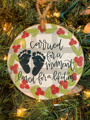 Carried for a Moment Christmas Ornament - Ornaments