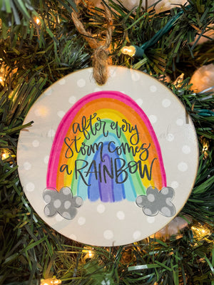 Rainbow Baby Christmas Ornament - Ornaments