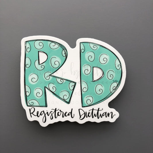 R.D. Sticker - Sticker