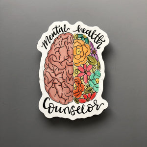 Mental Health Counselor Sticker - Sticker