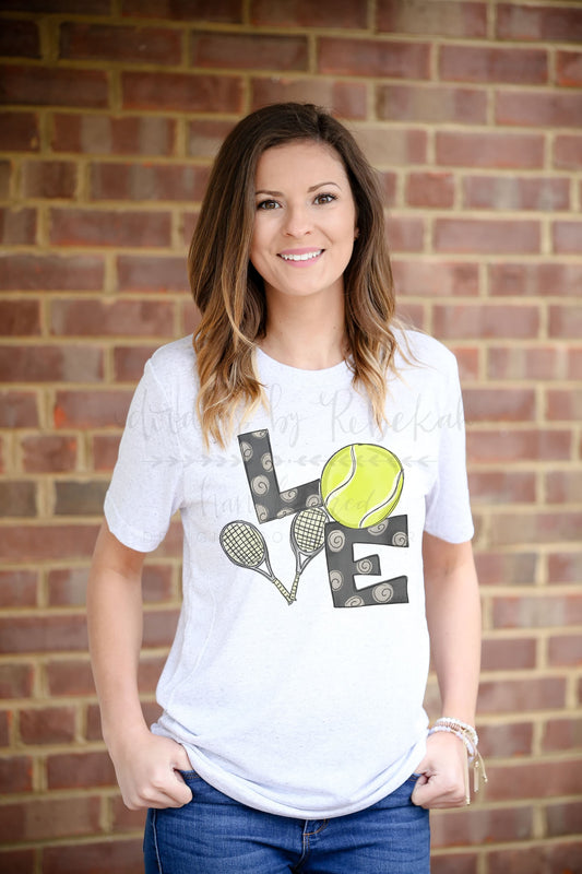 LOVE Tennis Tee - Tees