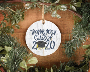 Thomas Nelson Class of 2020 Ornament - Ornaments