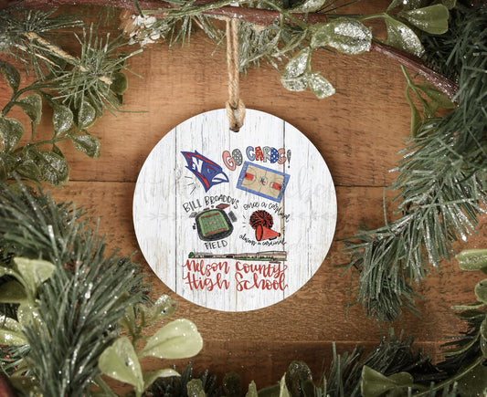 Nelson County High School Pride Ornament - Ornaments