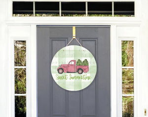 Sweet Summertime Door Hanger - Door Hanger