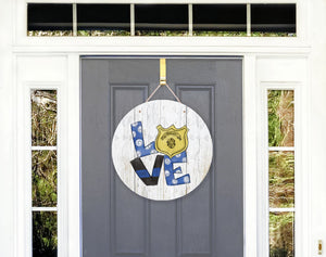 LOVE Police Door Hanger - Door Hanger