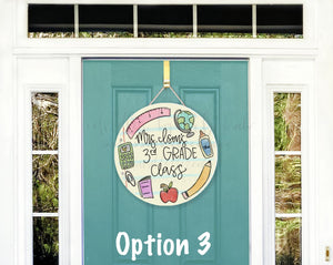 Custom Teacher Door Hanger - Door Hanger