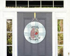 Speech Therapist Door Hanger - Door Hanger