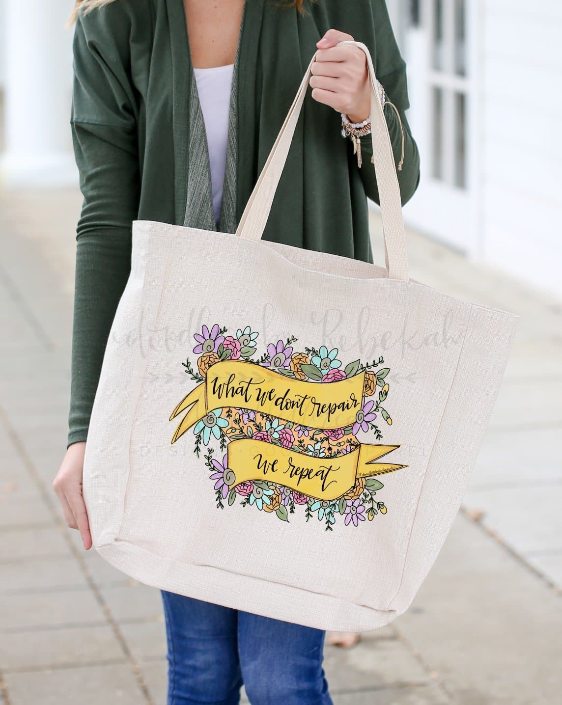 What We Don’t Repair We Repeat Tote - Totes