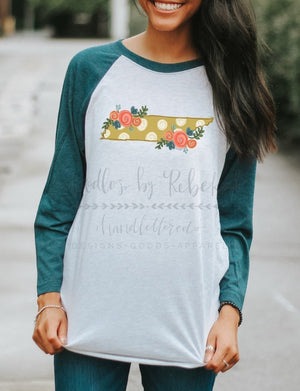 Tennessee Floral Dot - Tees