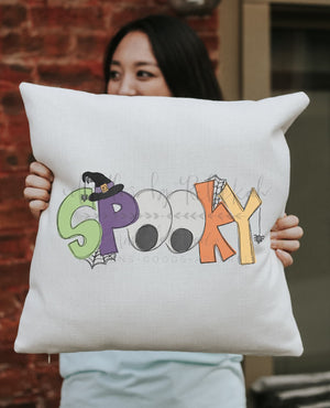 Spooky Square Pillow - Pillow
