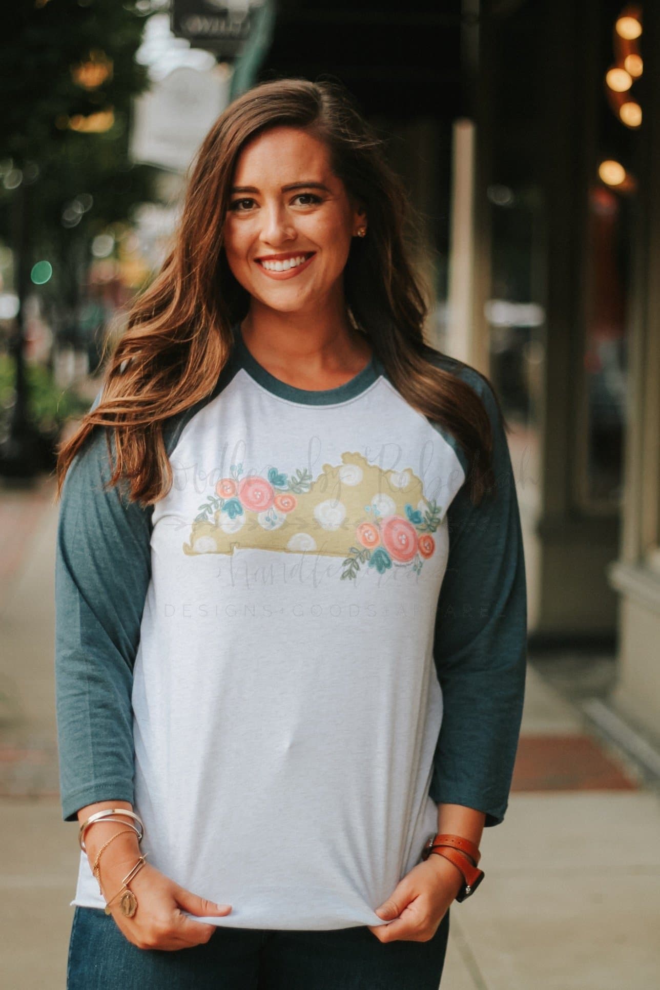 Kentucky Floral Dot - Tees