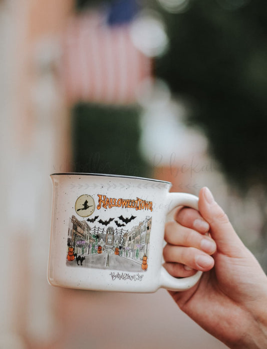 Halloweentown Coffee Mug- Multiple Cities Available! - Coffee Mug