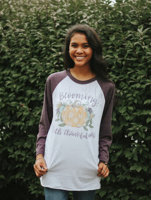 Blooming with Thankfulness - Tees
