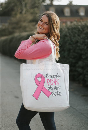 I Wear Pink For... Tote - Totes