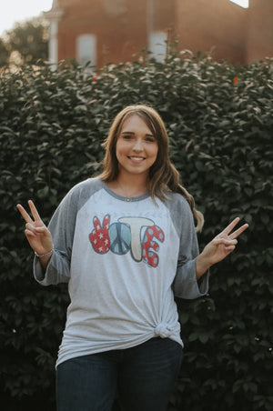 VOTE Peace Sign - Tees