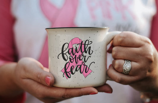 Faith Over Fear Coffee Mug - Coffee Mug