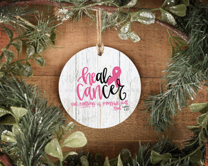 He Can Heal Cancer Ornament - Ornaments