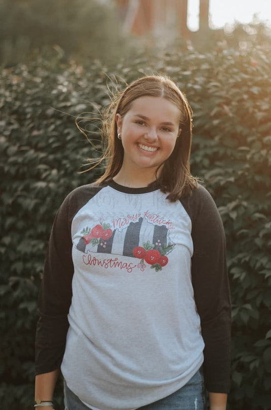 Merry Kentucky Christmas (Black) - Tees